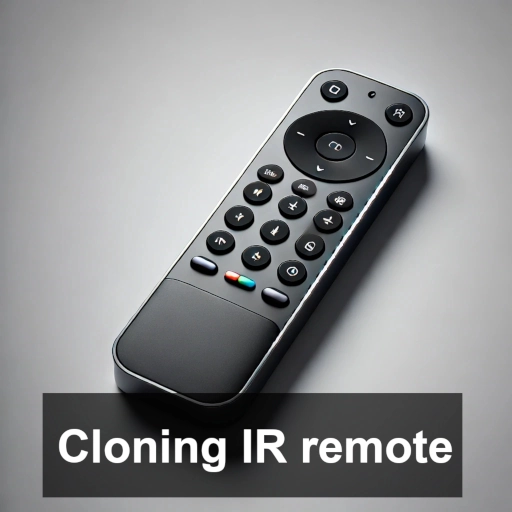 Cloning IR remote